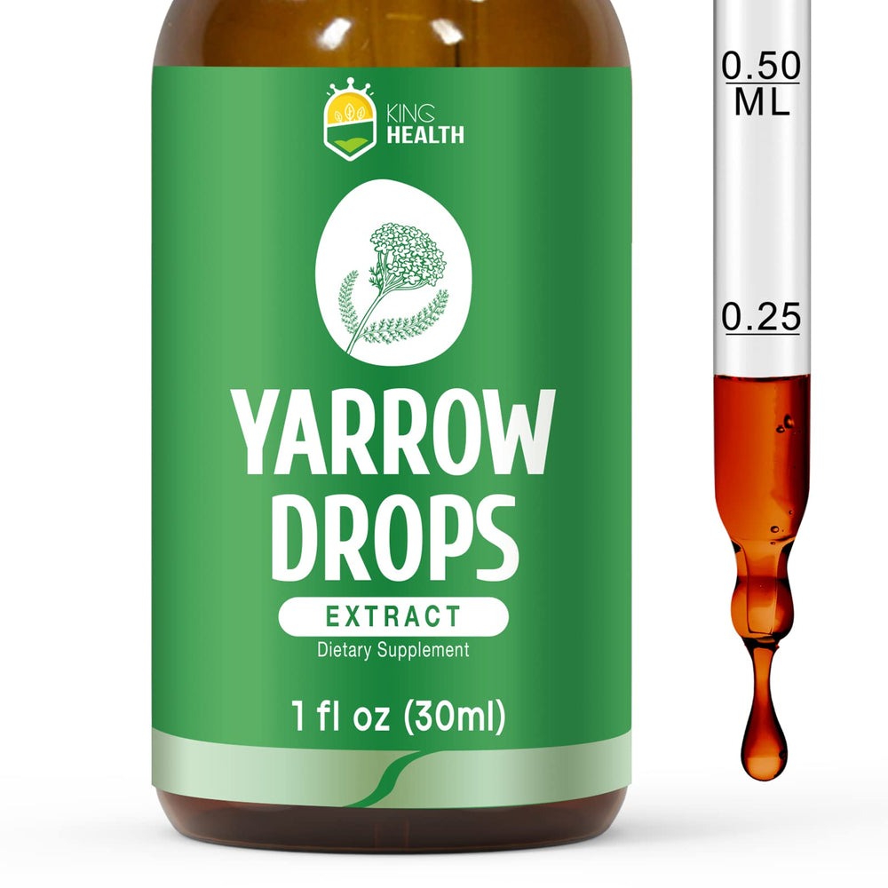 Yarrow tincture under tongue for fast dosing