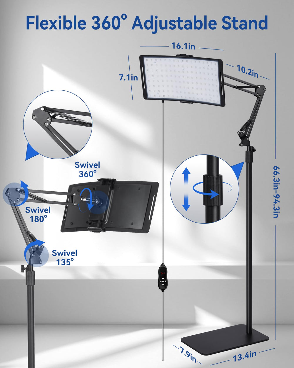KingPavonini auto timer and five intensity levels simplify routines