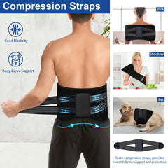 KingPavonini lumbar ergonomic design aligns with your spine for comfort.