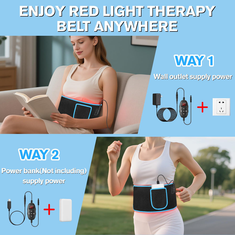 KingSom red light belt compact design fits easily into daily routines and gifting.