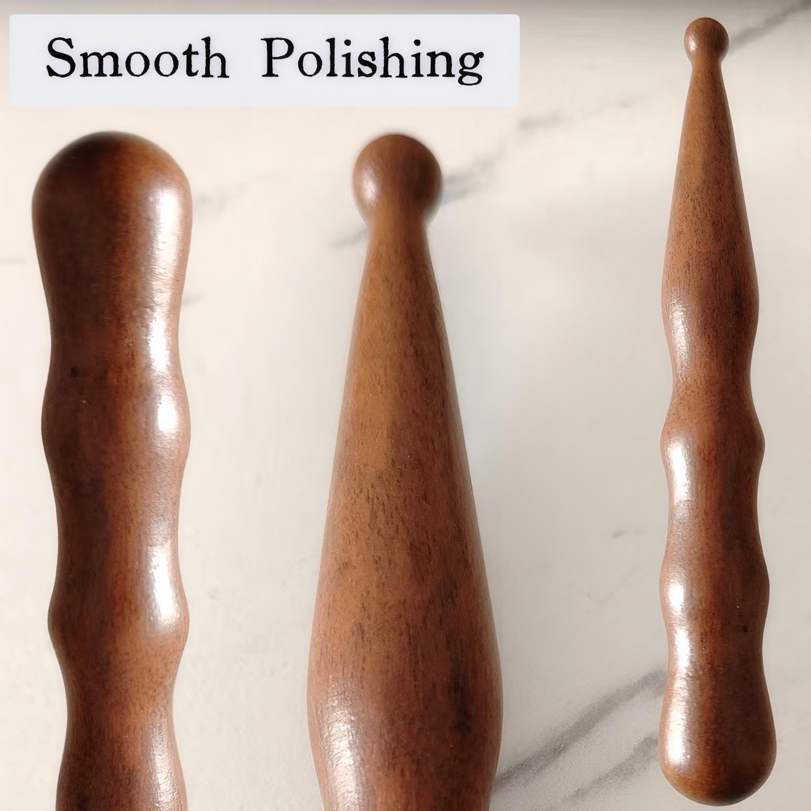 KINTEGOOD sandalwood acupoint pen enables precise massage of body pressure points.