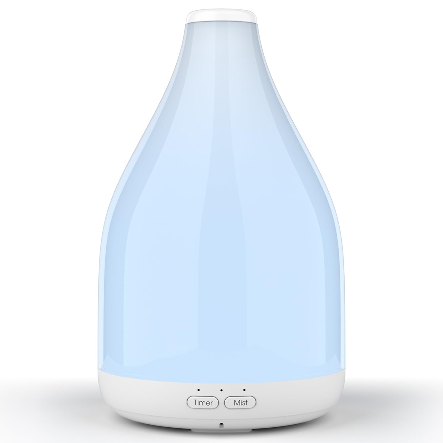KinYiLO diffuser teardrop design adds style while delivering a calming aroma.