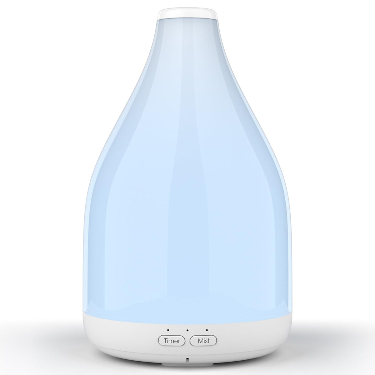 KinYiLO diffuser teardrop design adds style while delivering a calming aroma.