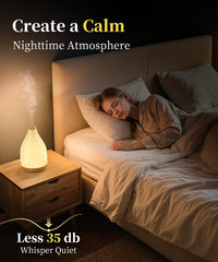 KinYiLO ultrasonic mist diffuser disperses aroma for fresh air