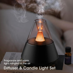 KinYiLO diffuser volcano design as a stylish living room centerpiece.