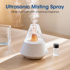 KinYiLO ultrasonic mist diffuser creates refreshing, humidified air for work or rest.