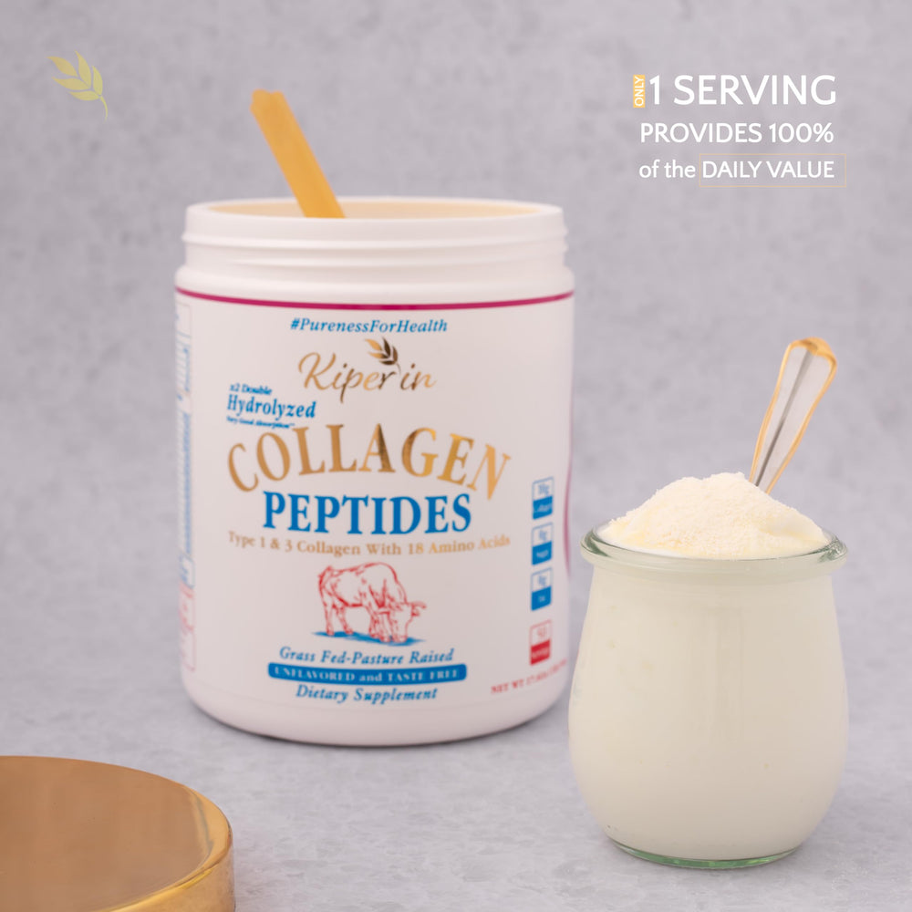 Kiperin double hydrolyzed collagen for better absorption