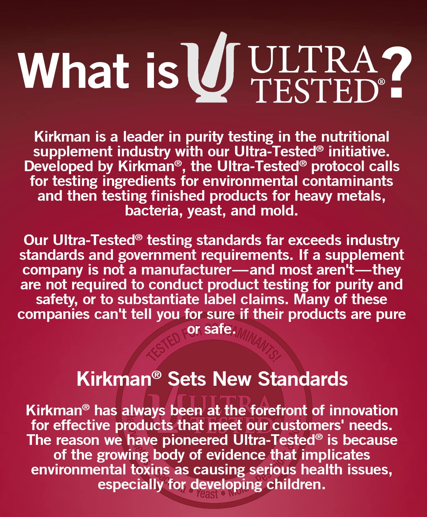 Packaging showcase of Kirkman DMG 300 mg supplement