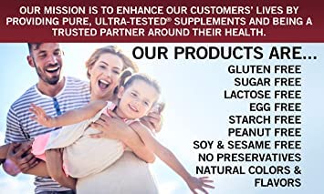Kirkman Iron 25 mg Bio-Max allergen-free label for sensitive users.