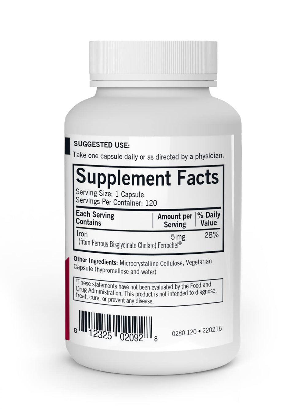 Kirkman Ferrochel capsules highlight high bioavailability for easy daily use