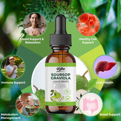 KITIVE Soursop Bitters dropper dispenses accurately for easy daily dosing.