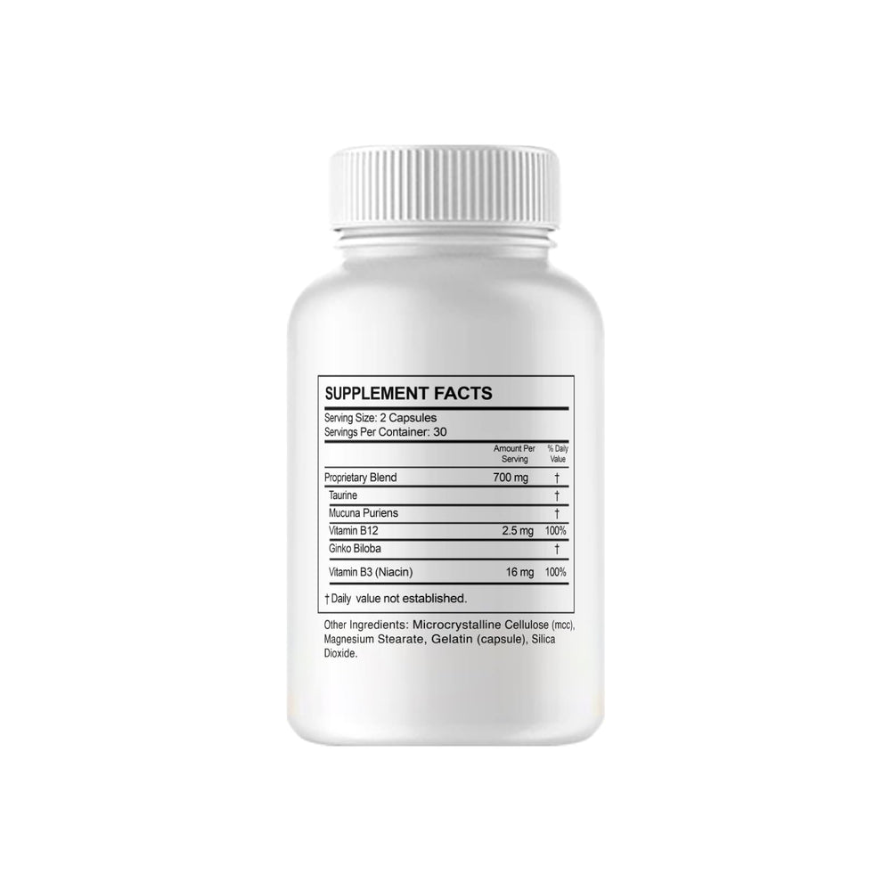 Kivus NerveAxionis capsules, easy daily use in a single bottle.