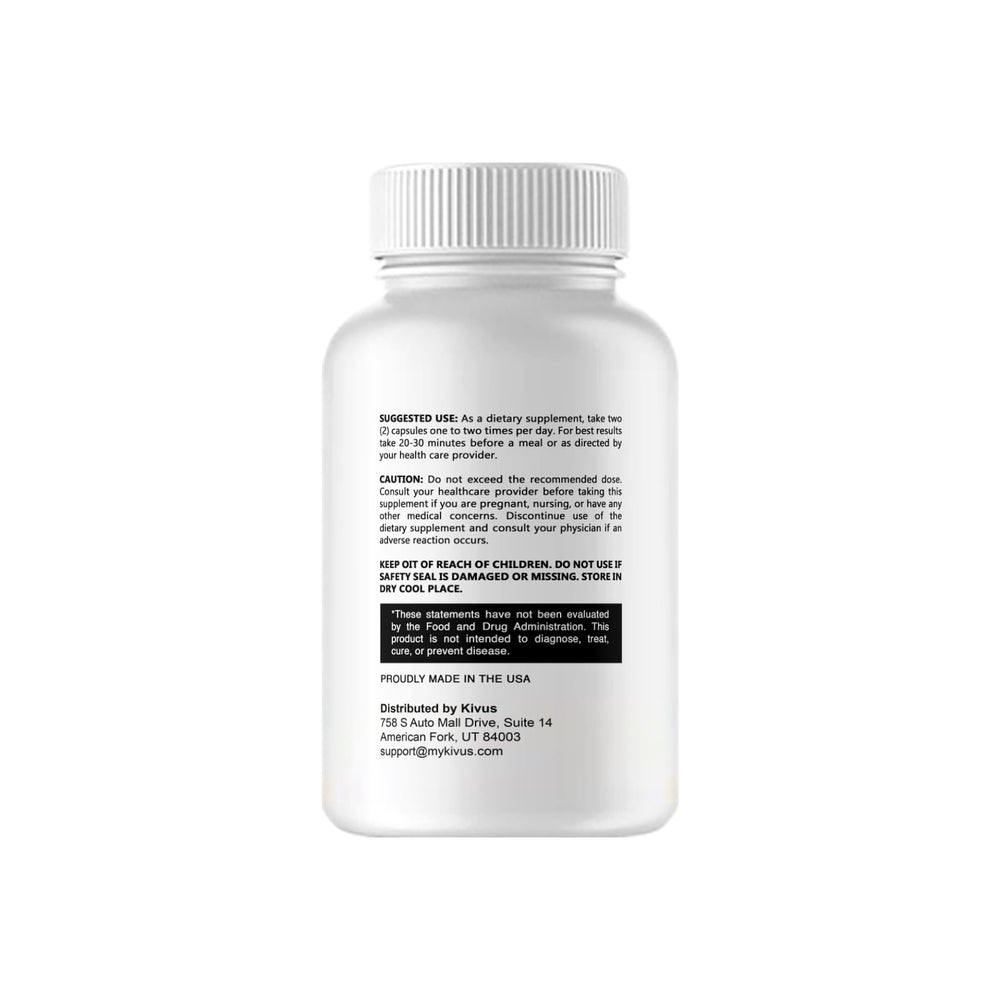 Kivus NerveAxionis label with product name and dosage guidance.