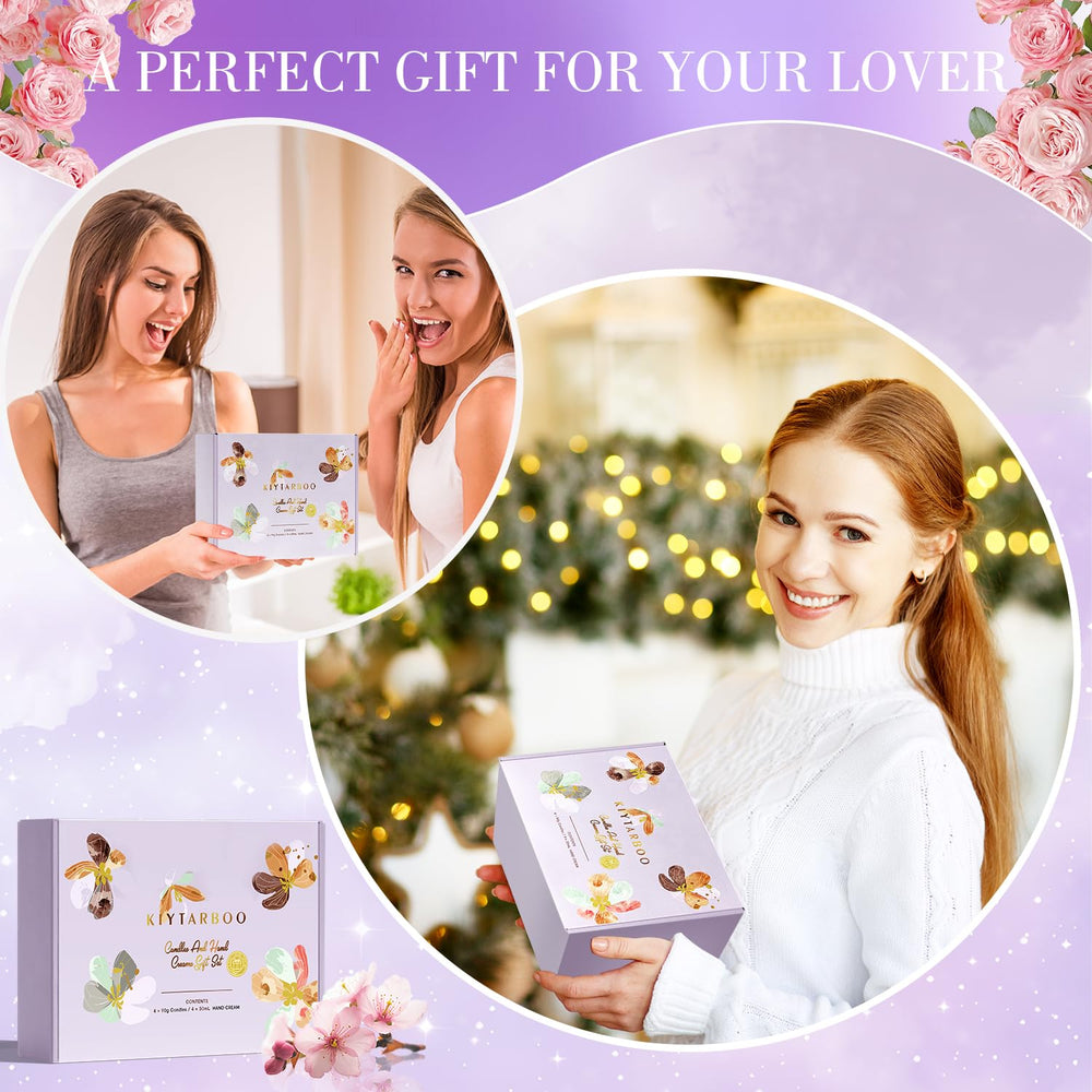 KIYTARBOO soy wax candles with natural oils create soothing aromatherapy at home.