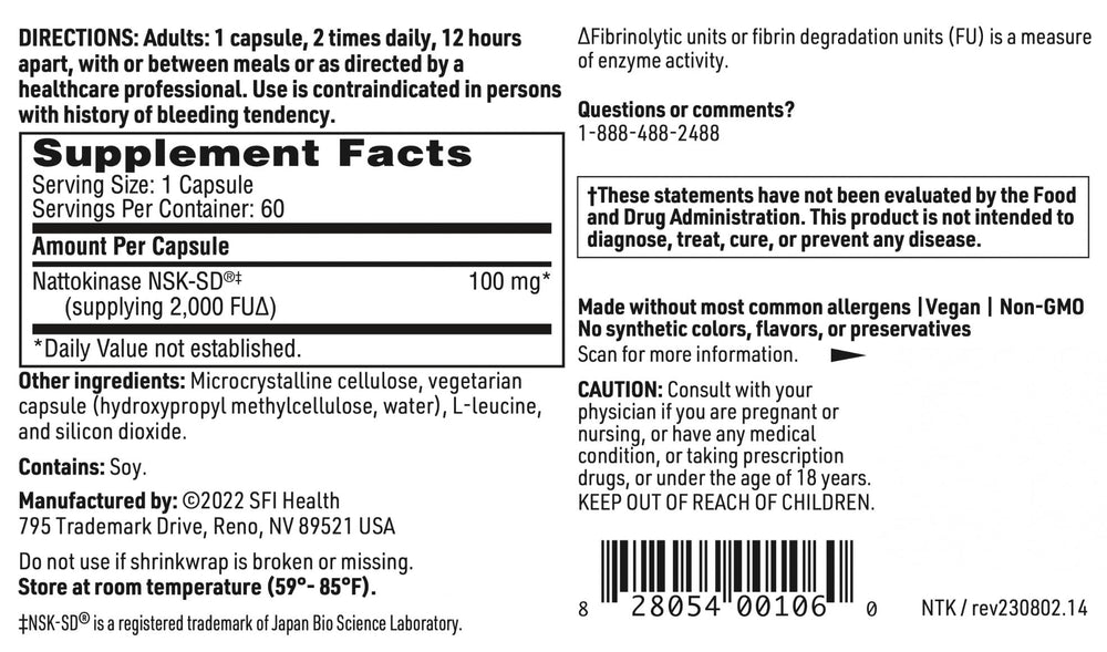 Allergen-free features of NSK-SD capsules address common concerns.