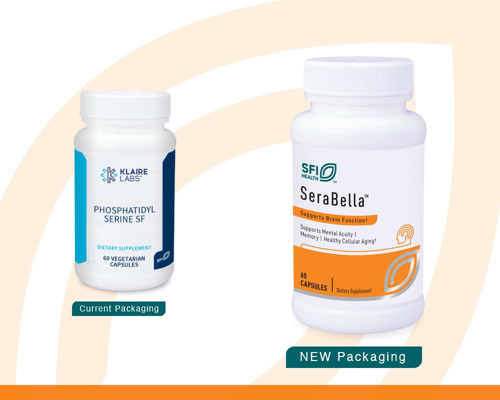 Klaire Labs SFI Health phosphatidylserine sunflower capsules close-up