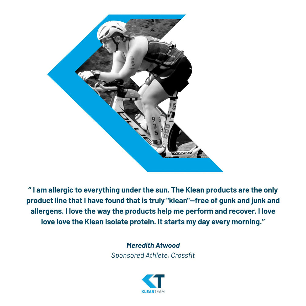 Klean Athlete Klean Ashwagandha brand-ethos image conveys trusted vegan choices for performance-minded athletes.