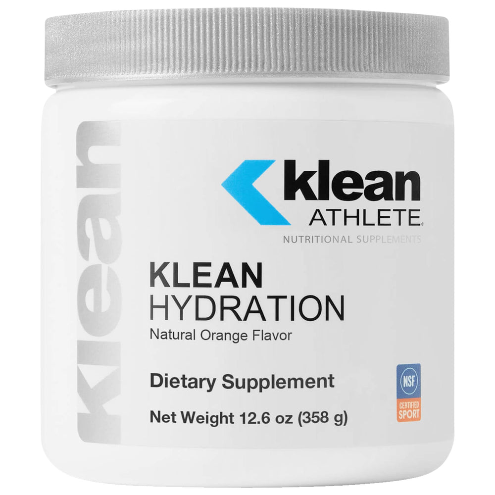 Klean Athlete Klean Hydration bottle pour demonstrates quick electrolyte delivery during workouts