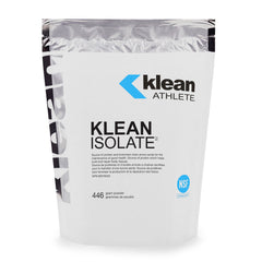 Klean Isolate unflavored bag front showing clean protein source for daily shakes