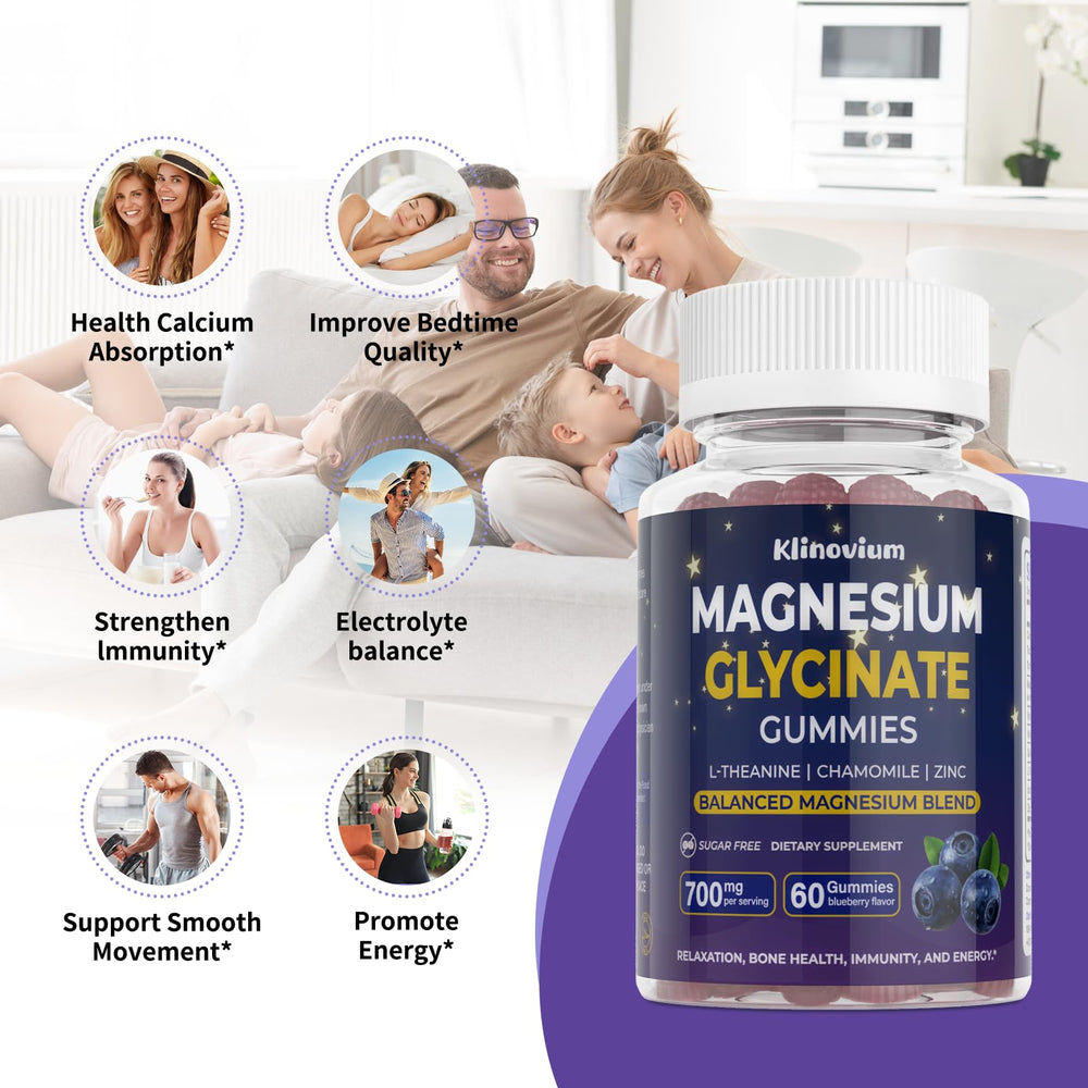 Klinovium gummies texture image suggests chewy, enjoyable supplement experience.
