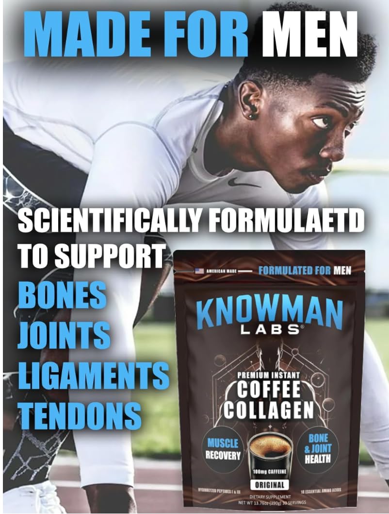 Knowman Labs collagen low molecular weight peptide aids absorption potential.