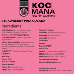 KOA Warrior Mana hydration bottle ideal for on-the-go hydration during workouts