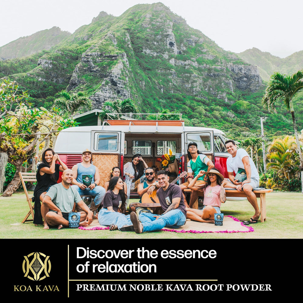 Koa Kava ground kava earthy aroma indicates rich flavor