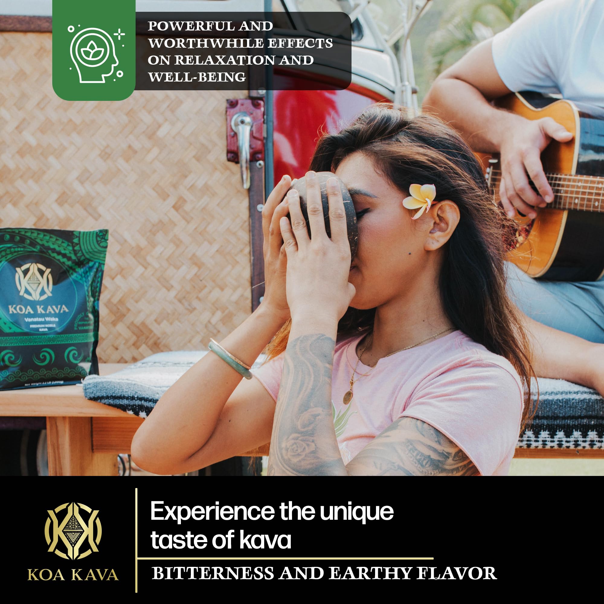 Koa Kava island heritage scene emphasizes natural sourcing
