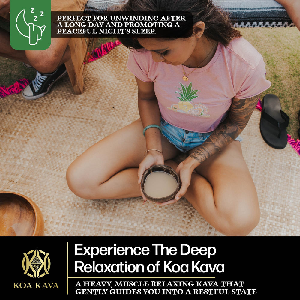 Koa Kava lateral roots aged four to six years visible