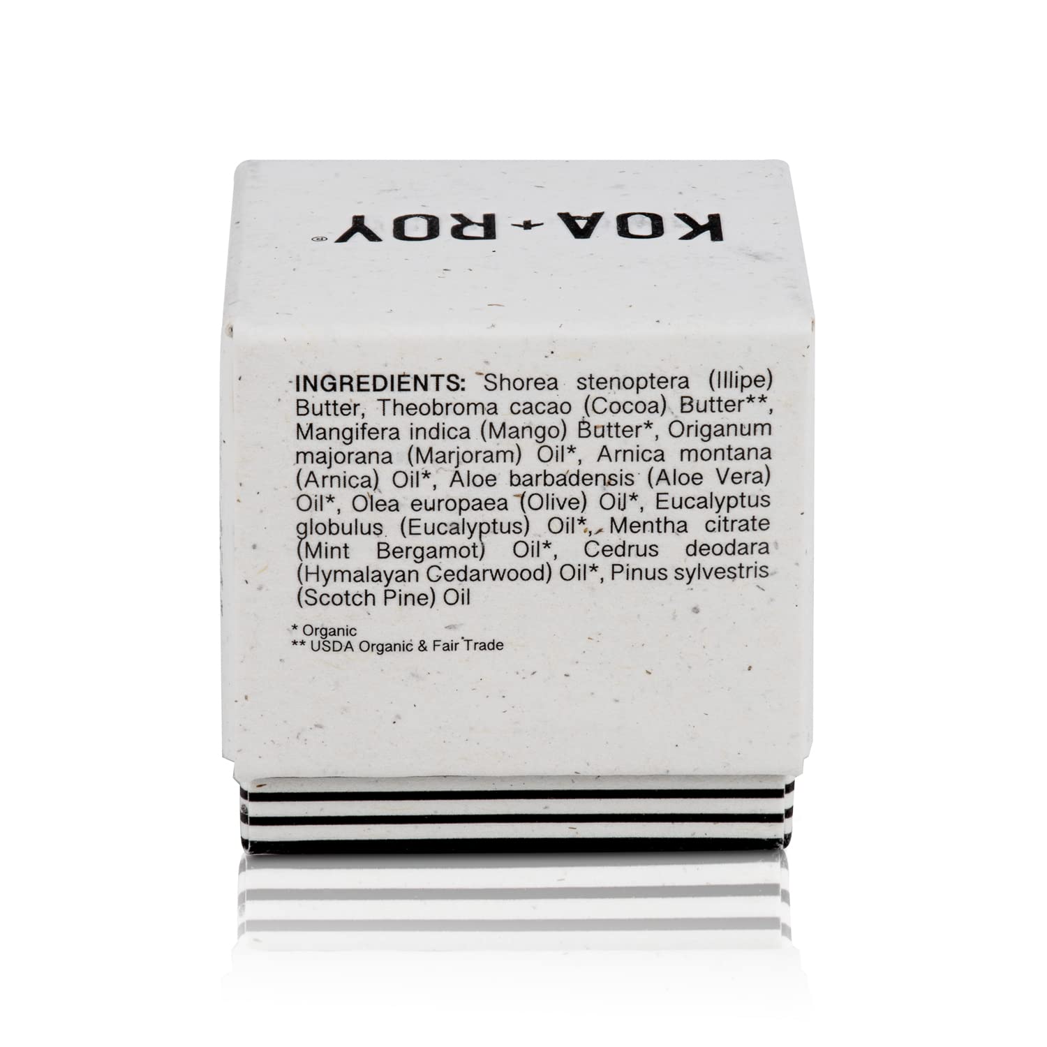 KOA ROY Wellness Cube travel-size on-the-go routine.