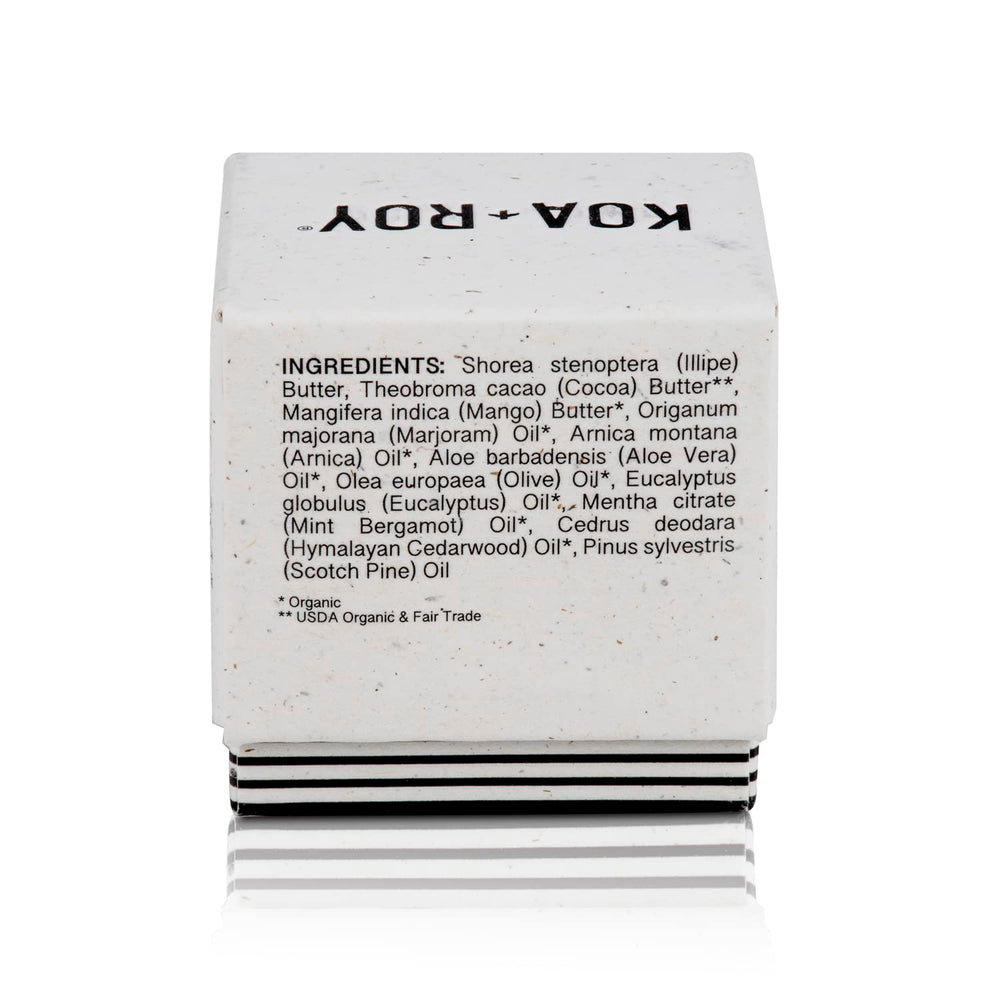 KOA ROY Wellness Cube travel-size on-the-go routine.