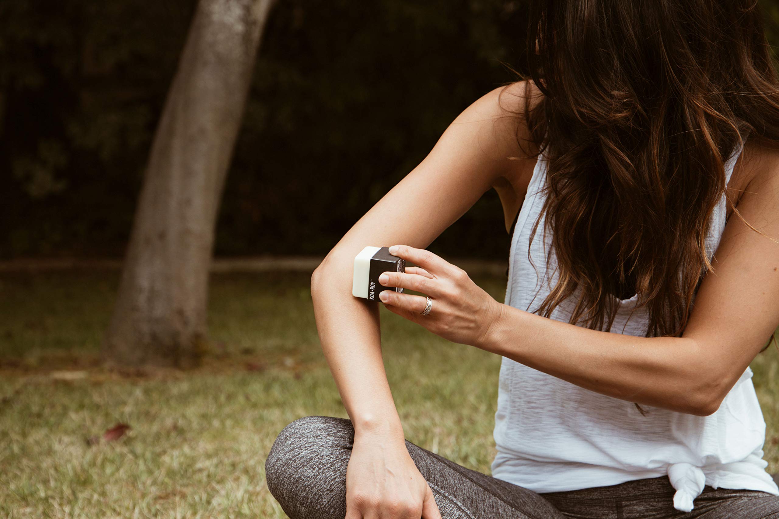 KOA ROY Wellness Cube vegan cruelty-free seal communicates ethical care.