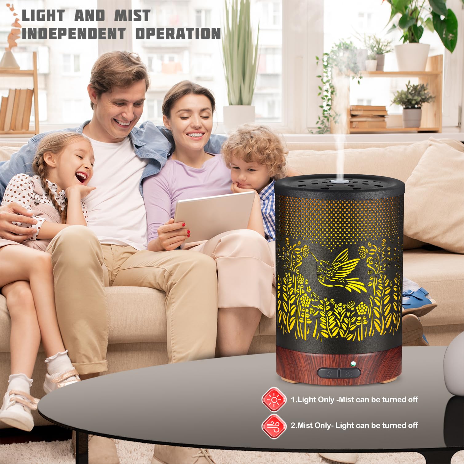 Kobodon diffuser in auto-off mode for safety