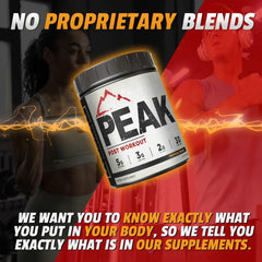 Kodiak Peak Post Workout glutamine powder in a jar conveys recovery potential