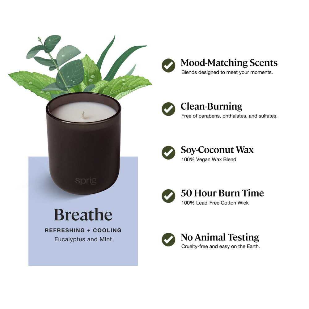 Sprig Breathe de Kohler: mecha de algodón sin plomo para combustión estable.