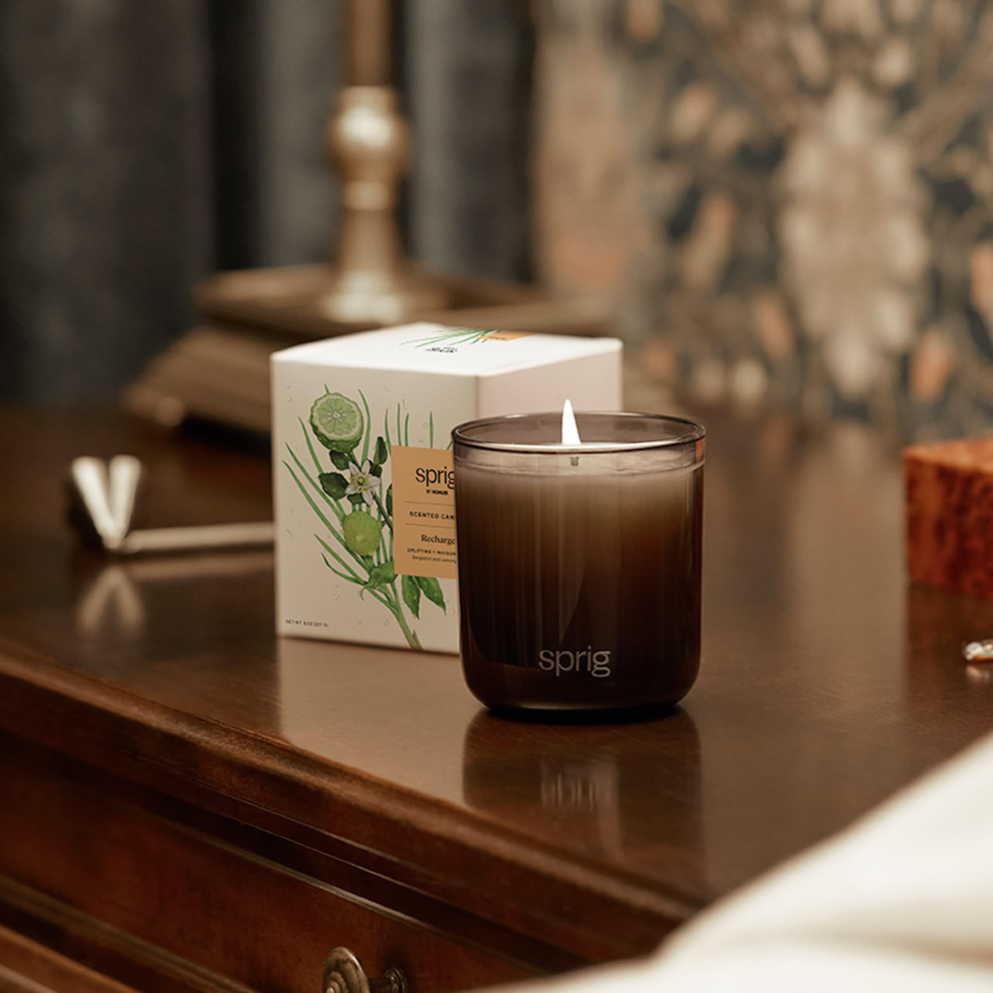 Kohler Sprig burn-time indicator highlighting up to 50 hours.