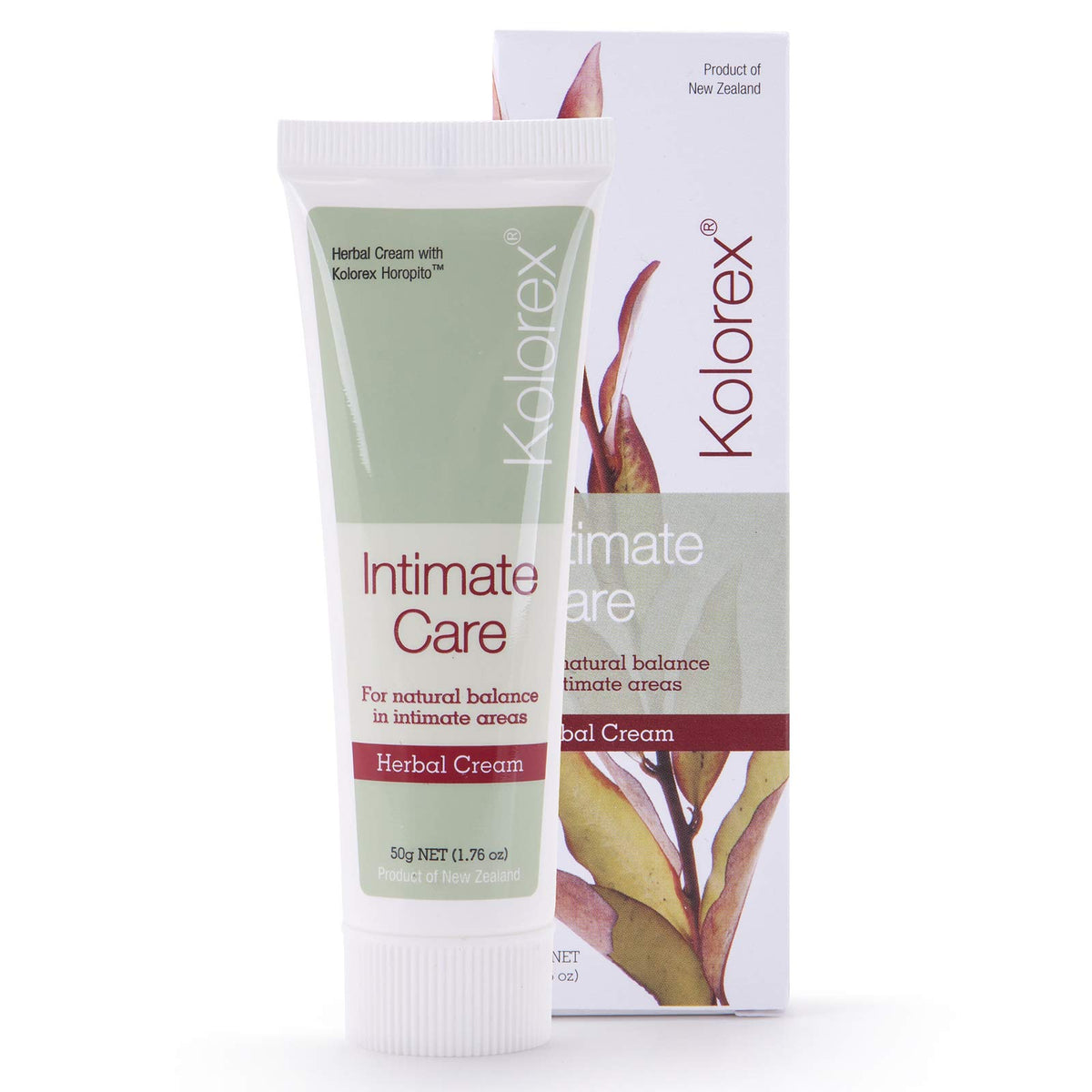 Kolorex Vaginal Care Cream - herbal formulation for sensitive areas and daily comfort.
