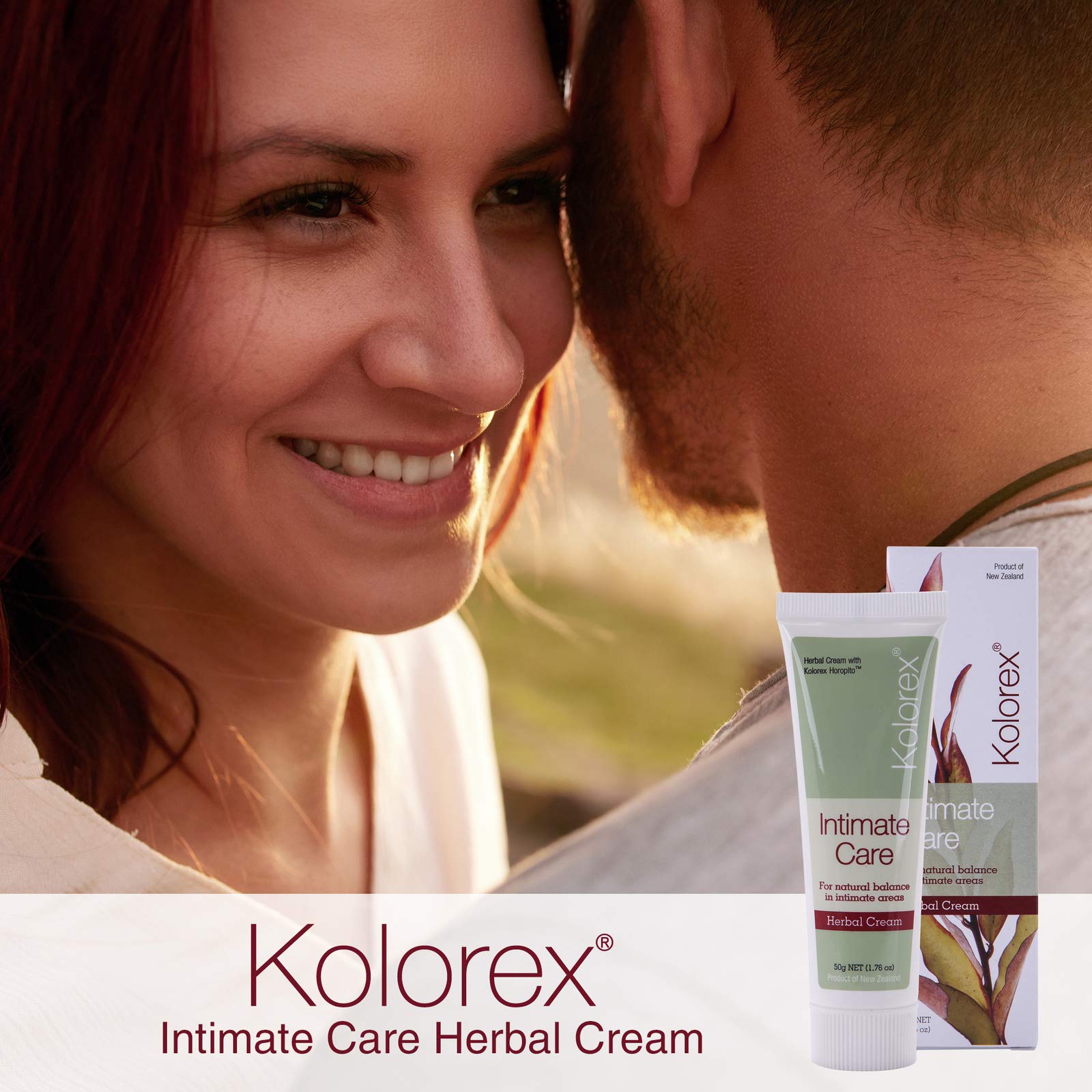 Kolorex Vaginal Care Cream - soothing texture for intimate skin and pH balance.