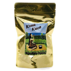 Kona Kava Farm full-spectrum paste in package front view for convenient dosing and quality.