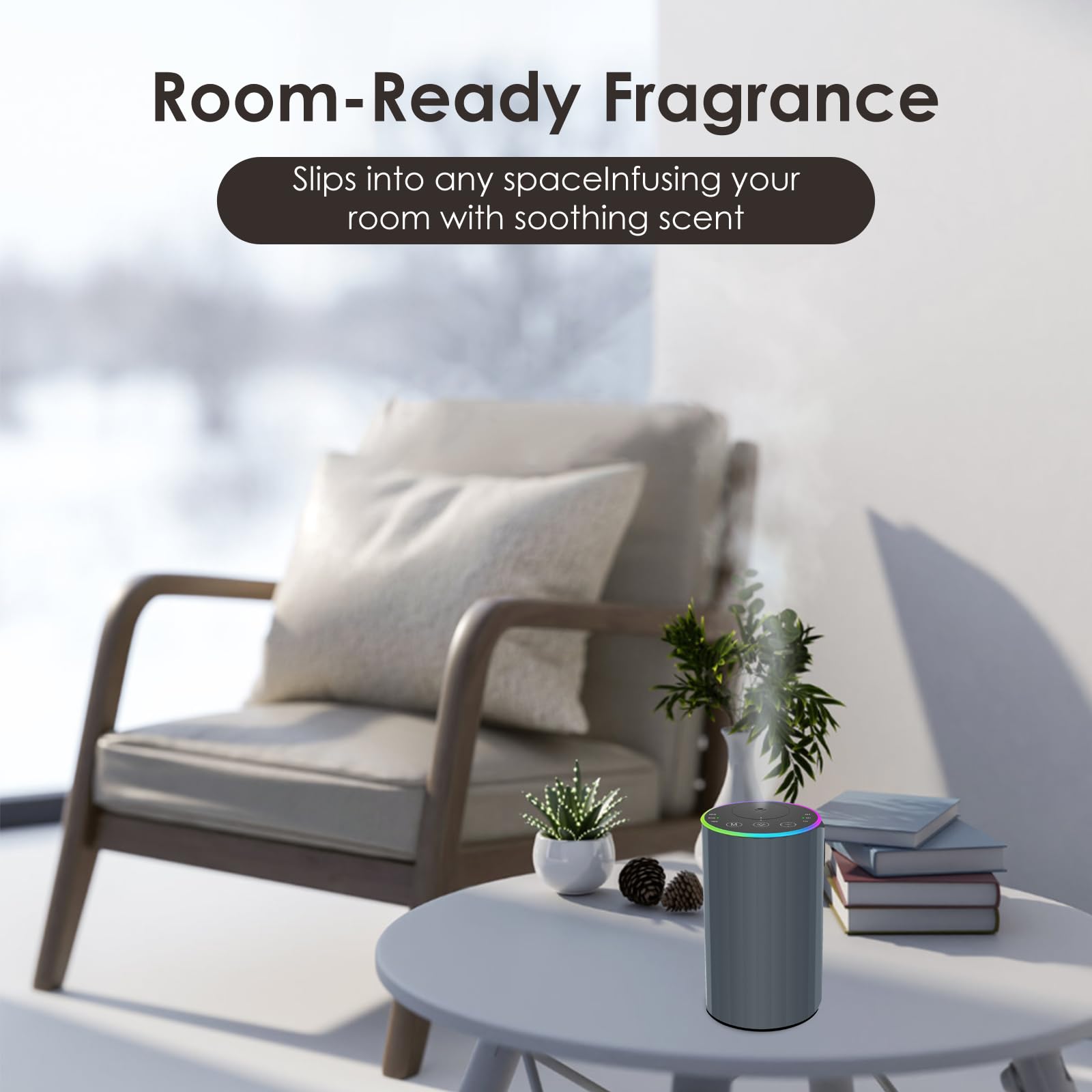 KONCHILE Waterless Diffuser compact packaging makes a thoughtful gift.