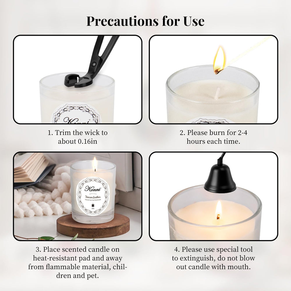 KONNI floral diffusion candle fills spaces with relaxing fragrance