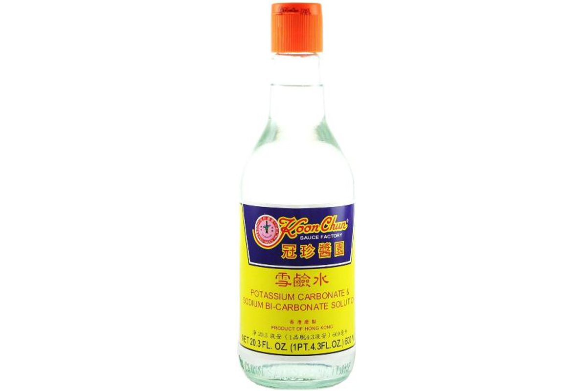 Koon Chun Lye Water bottle pour with unflavored base for cooking and prep