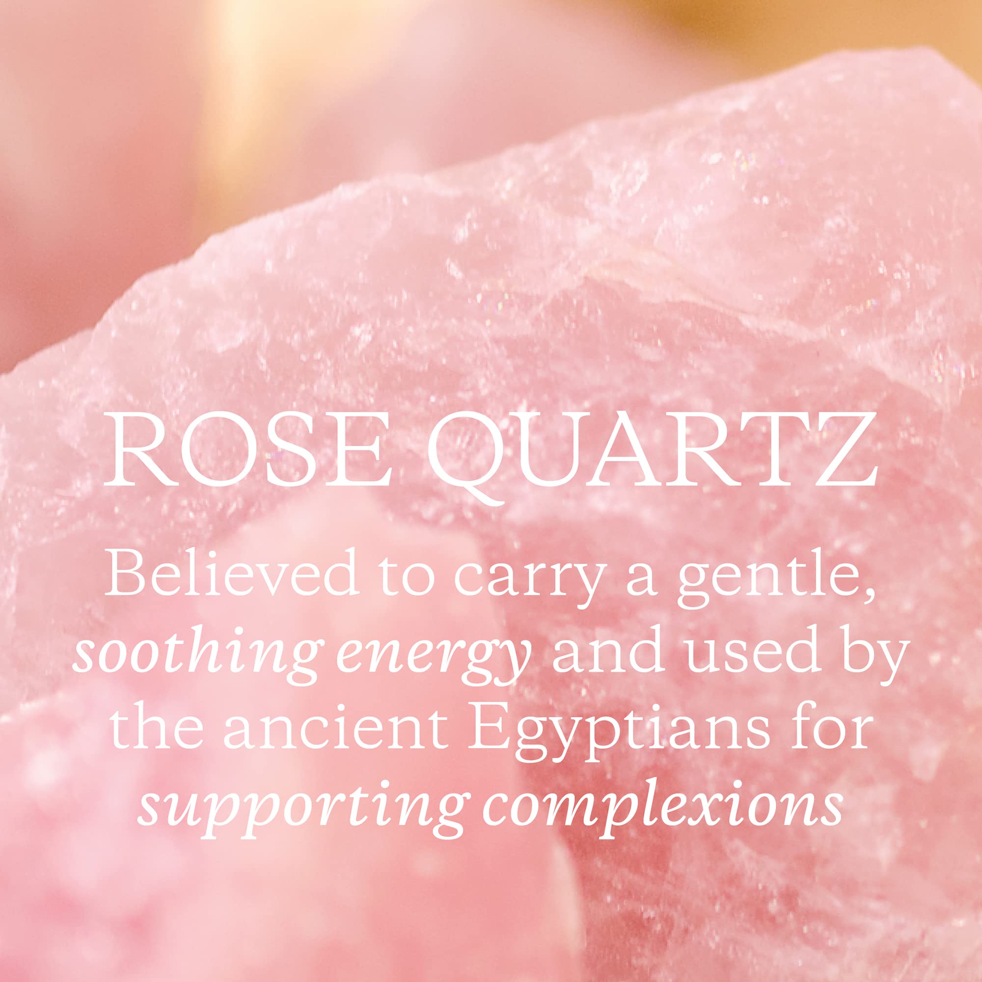KORA Organics rose quartz gua sha technique for better absorption.