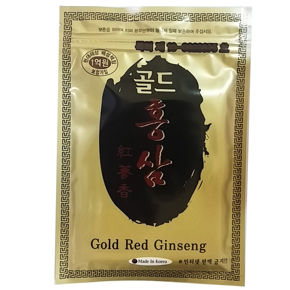 Korean Red Ginseng Patch on the arm for soothing daily use