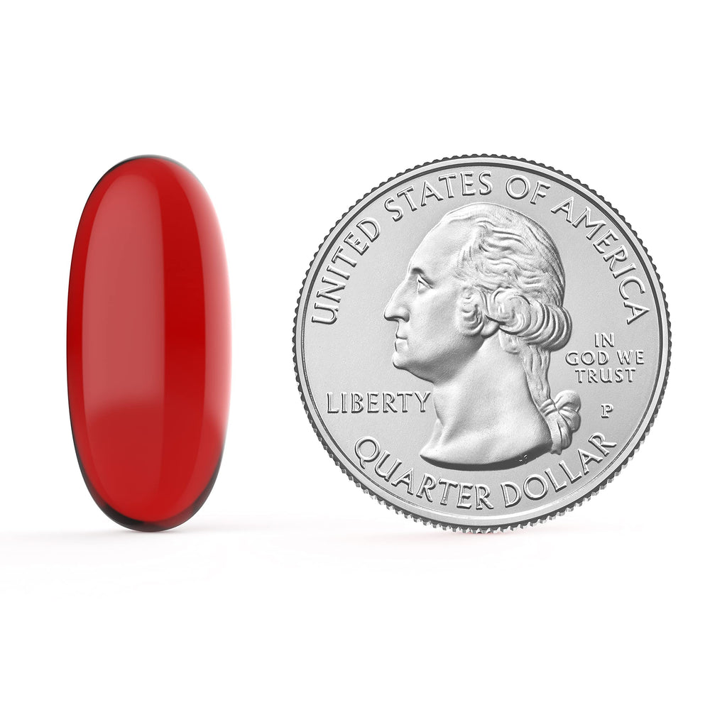 Kori Krill Oil EPA DHA image suggests heart and joint support possibilities.