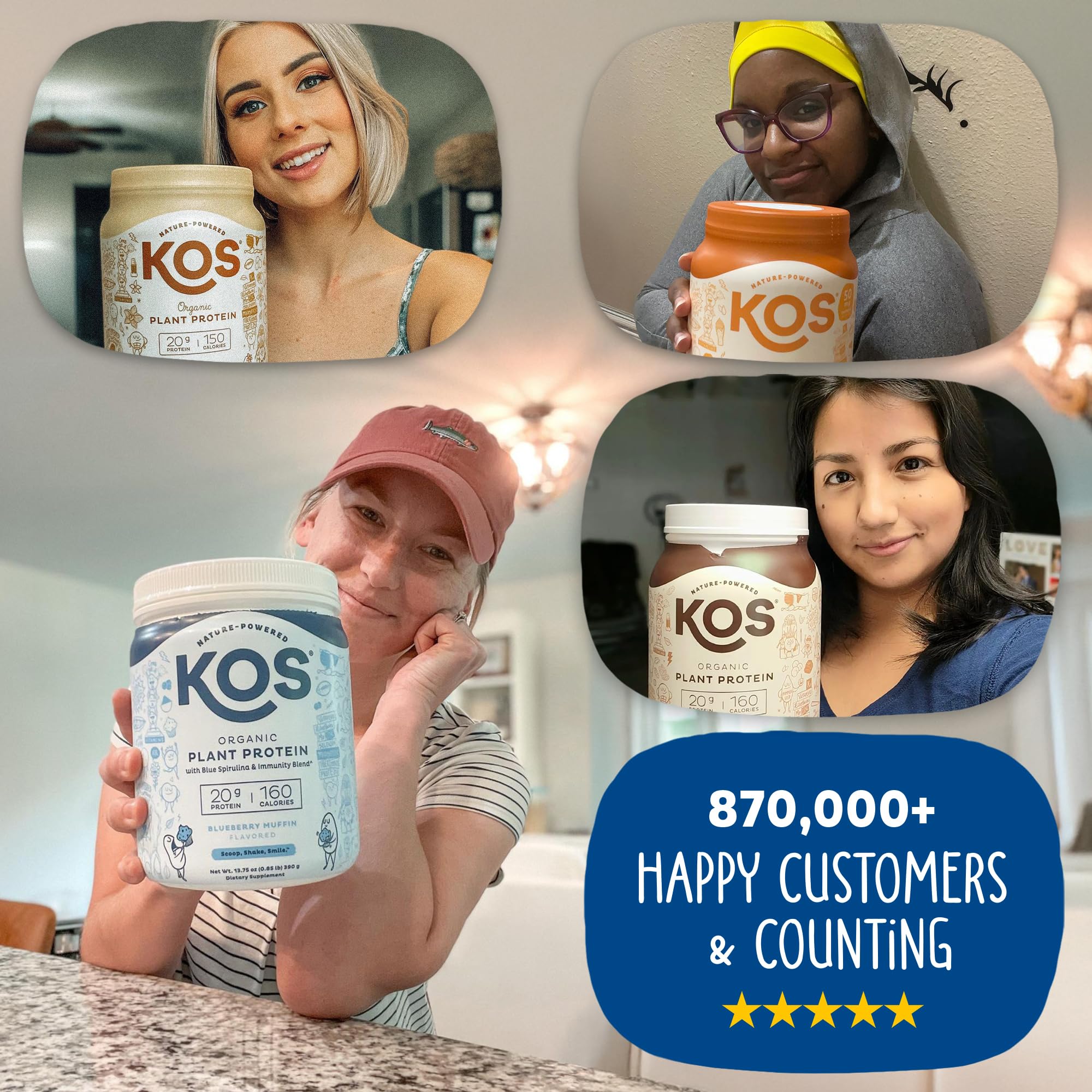 KOS coconut milk powder component in the blend