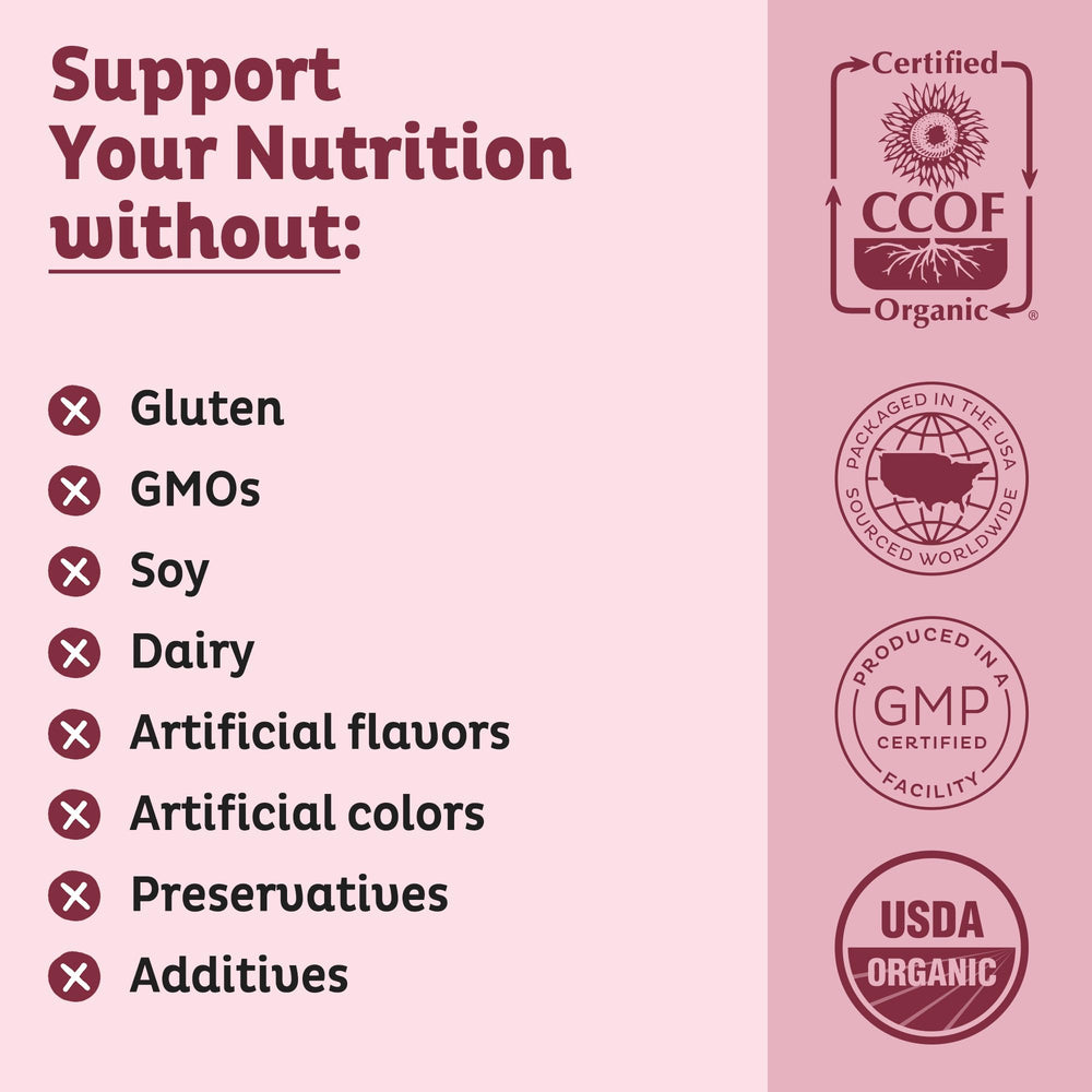 Hummus dip enriched with KOS Organic Beetroot Powder for playful hue.