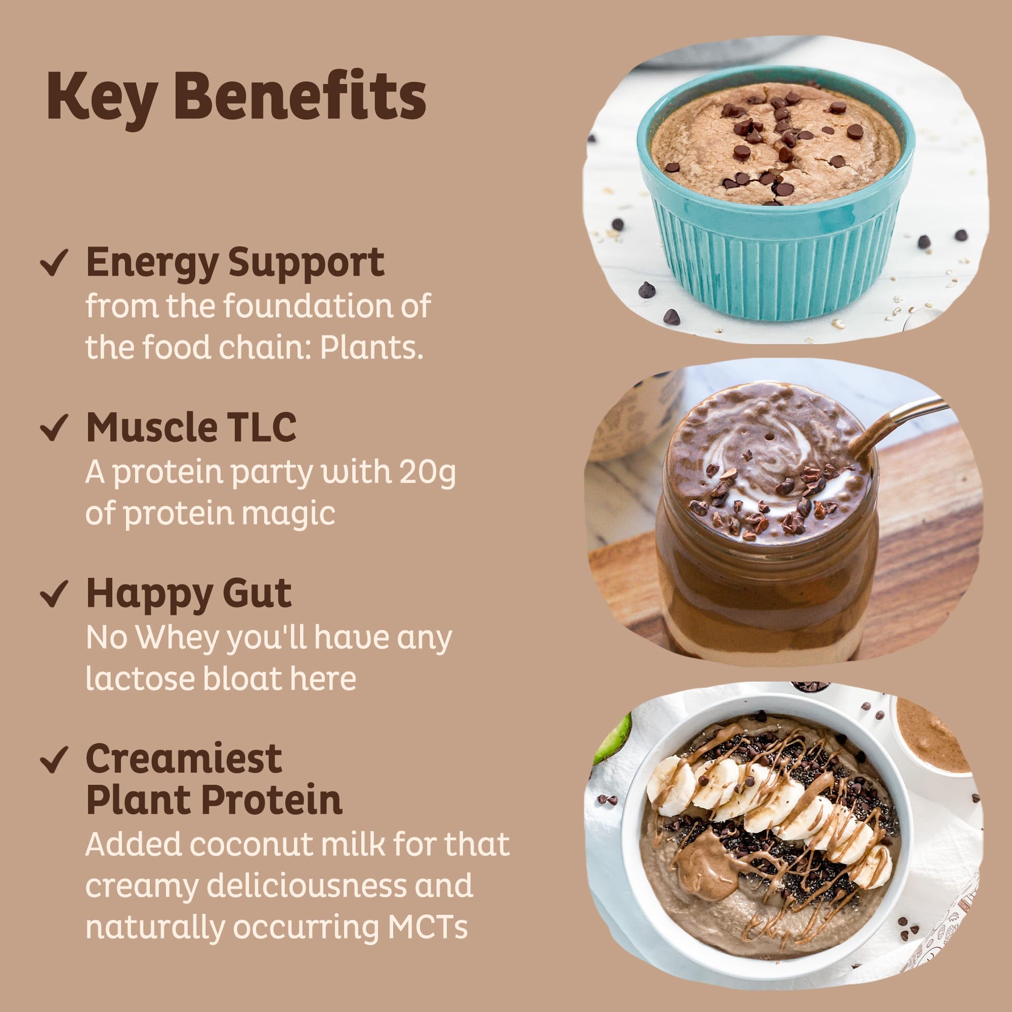 KOS vegan protein powder chocolate shaker-mix yields smooth, dairy-free shakes.