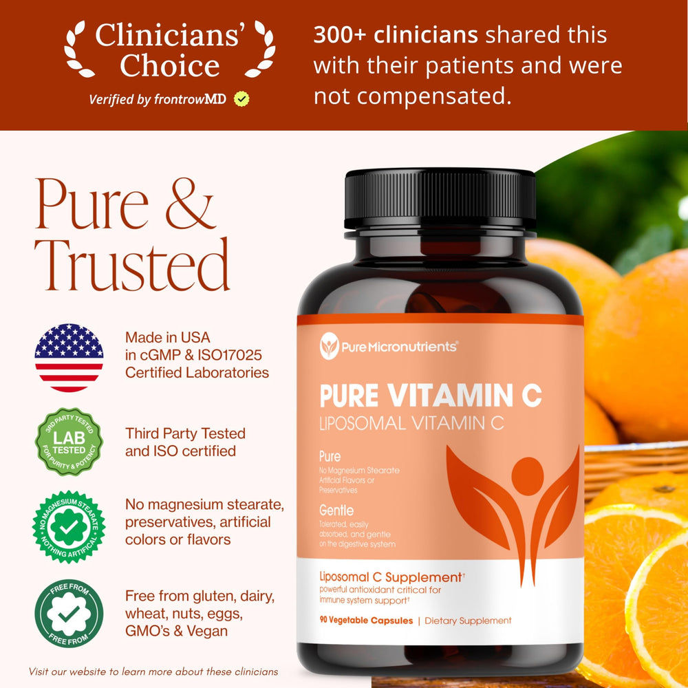 Kosher and Halal certified seal on Pure Micronutrients packaging.