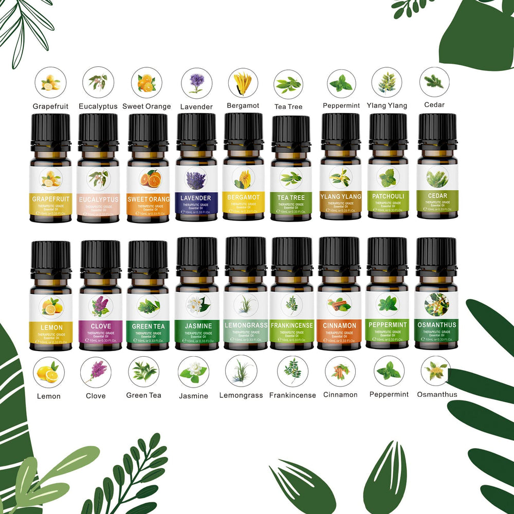 KOURUILIFE amber glass bottles hold 10 ml oils for skincare prep.
